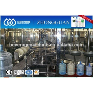 Fully automatic 5 gallon barrel water filling production line